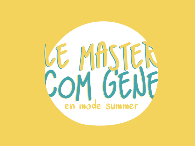 Des news du côté du master Com Géné !