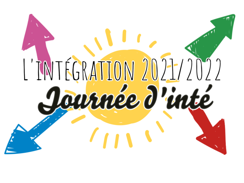 L’intégration 2021/2022 ! – la journée d’intégration